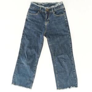 Frayed Waist Jeans